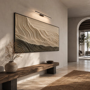 Linear Texture | Rippling Mountain Ridges