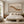 Beige Gold Ribbed Plaster Abstract | 3D Textured Wall Art