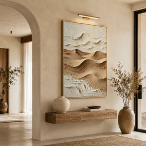 3D Textured Abstract Art | Terraced Mountain Swirls