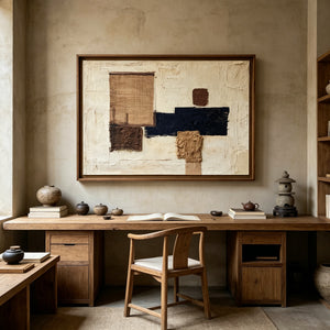 Wabi Sabi Art | Earth Blocks