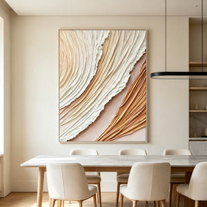 3D Impasto Layer Texture | Terrestrial Ripple Tides