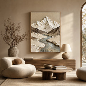 Earthy Neutral Tones | Valley River Peaks