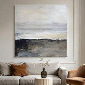 Abstract Landscape Art | Quiet Horizon