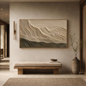 Linear Texture | Rippling Mountain Ridges