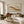 Beige Gold Ribbed Plaster Abstract | 3D Textured Wall Art