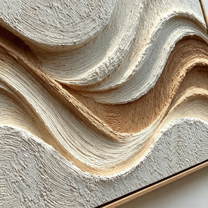 Layered Surge | Earthy Textured Abstract