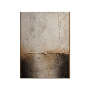 Wabi Sabi Thick Texture Abstract Art | Stratified Mist