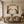 Lovers Reaching Across Balconies | Warm Neutral Figurative Wall Decor