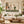Sage Green Terracotta Vacation Relief Canvas | Thick Impasto Painting