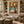 Retro Split Composition Figure & Horse Art | Warm Eclectic Wall Decor