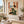 Mediterranean Lady Cat Portrait Art | Warm Boho Vertical Wall Decor
