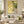 Bright Yellow Light Projection Relief Canvas | Thick Impasto Painting