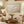 Cream Layered Wave Relief | Thick Impasto Canvas Painting