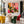 Vibrant Floral Lady Portrait | Thick Impasto Wall Art