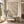 Ribbed Wave Texture | beige gold wall art