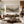 Gilded Mountain Strata | Layered Textured Abstract Wall Art