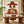 Woman in Terracotta Hat | Textured Canvas Painting