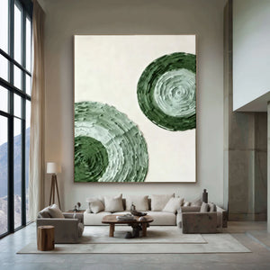3D Textured Geometric Art | Sage Rings