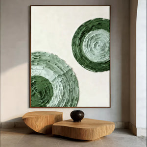 3D Textured Geometric Art | Sage Rings