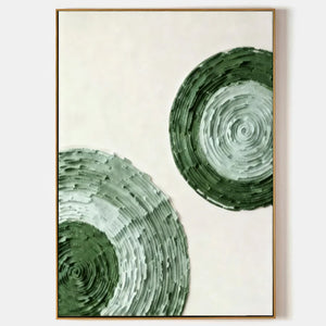 3D Textured Geometric Art | Sage Rings