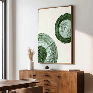 3D Textured Geometric Art | Sage Rings