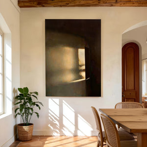 Slanted Light | Interior Light Impasto Textured Piece