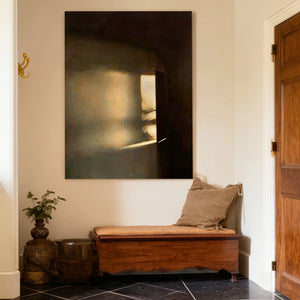Slanted Light | Interior Light Impasto Textured Piece