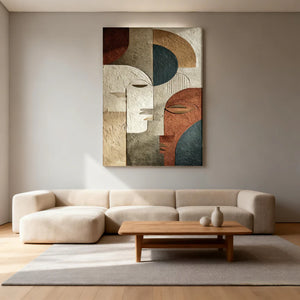 Geometric Abstract Art | Quiet Dialogue