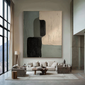 Minimalist Geometric Art | Quiet Interlock