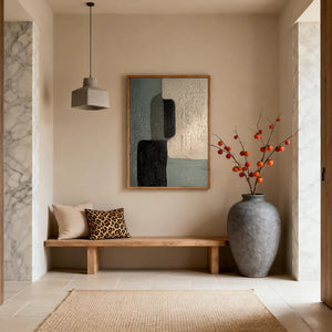 Minimalist Geometric Art | Quiet Interlock