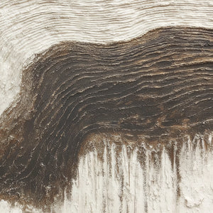 3D Heavy Linear Texture Painting | Rippling Mountain Ridges