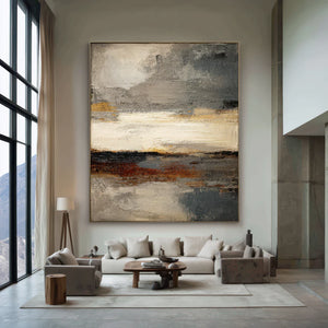 Modern Abstract Art | Ember Horizon