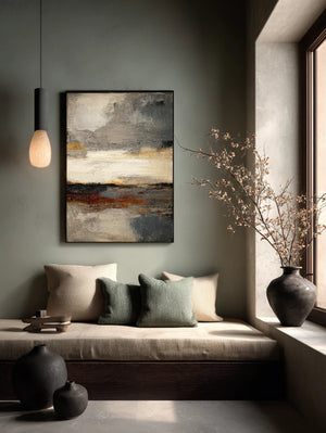 Modern Abstract Art | Ember Horizon