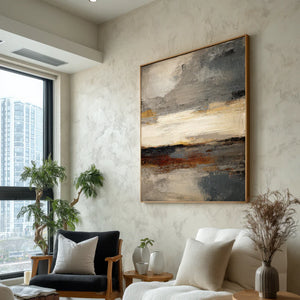Modern Abstract Art | Ember Horizon